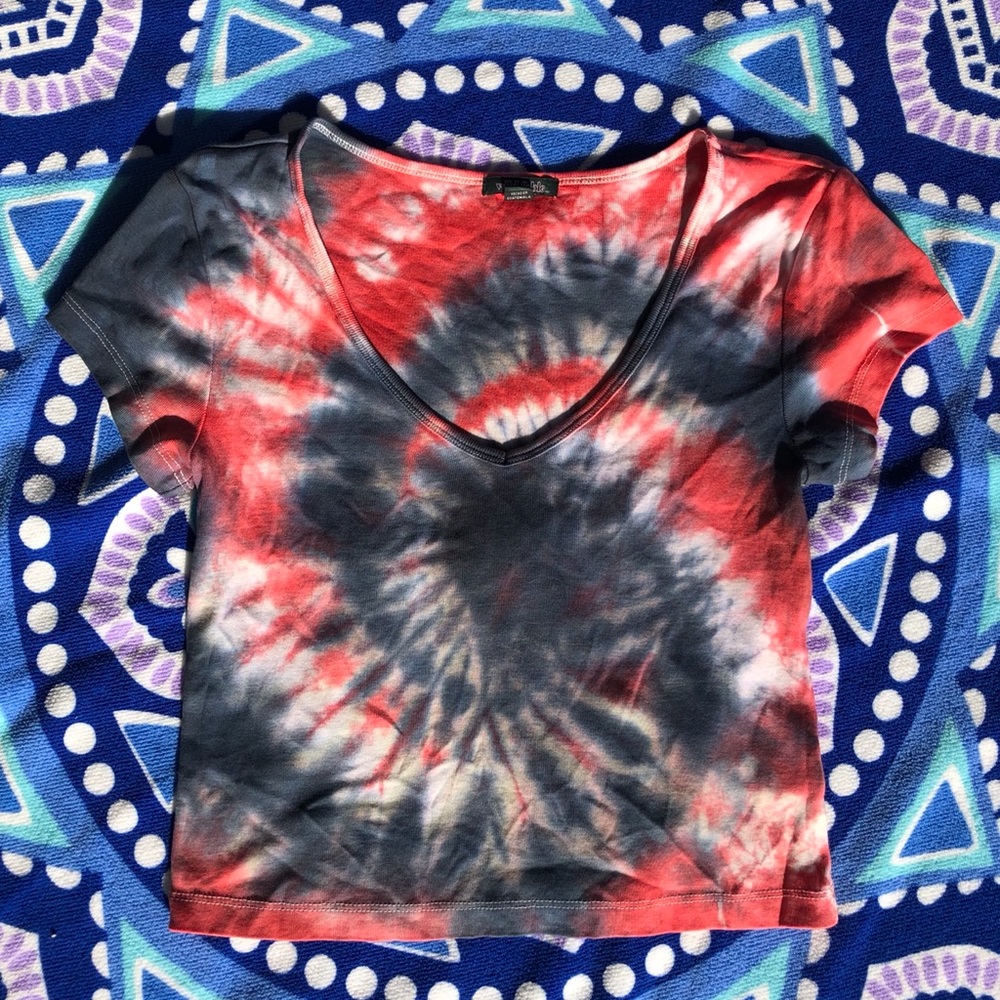 Tie Dyed Crop Top